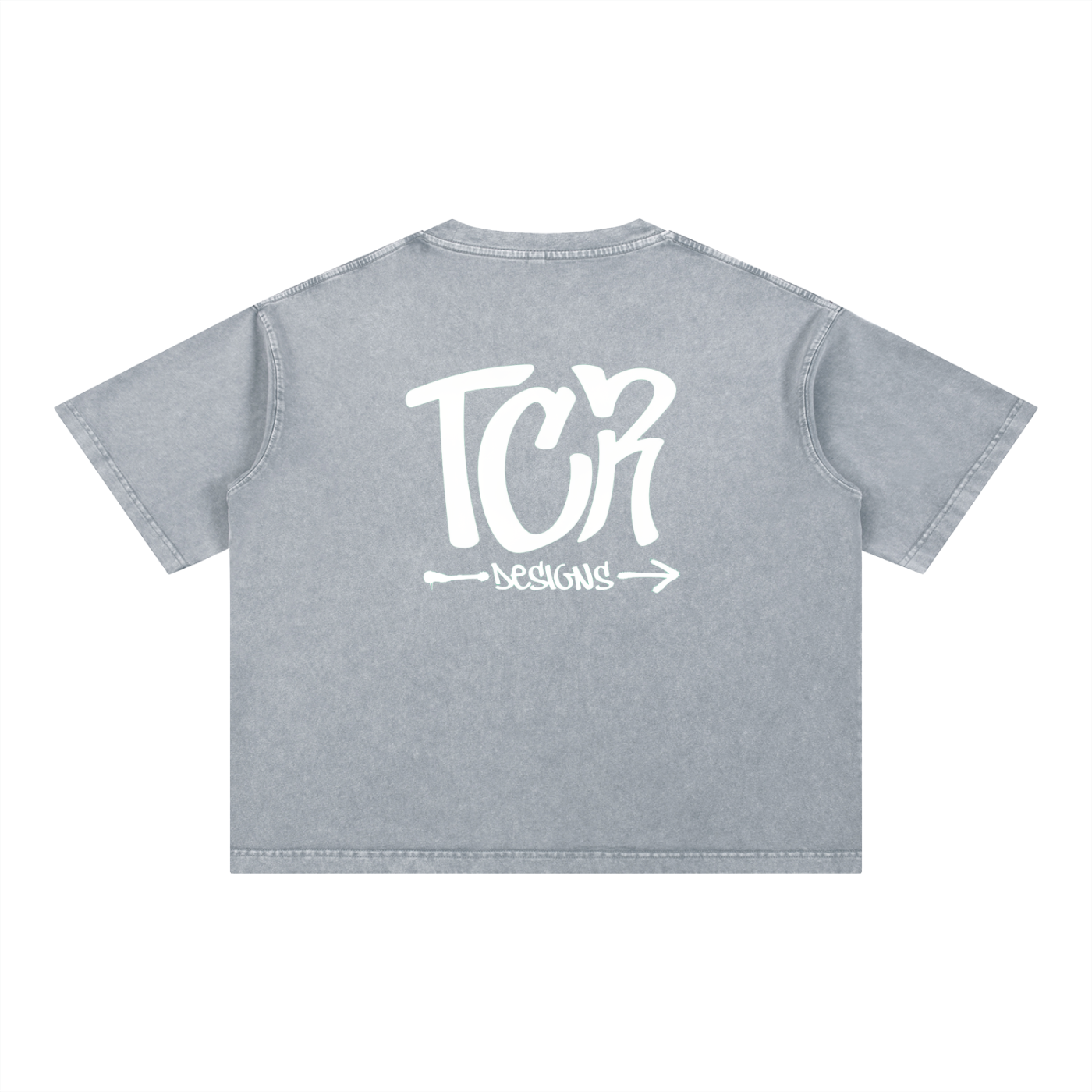 Mineral Wash Boxy Cotton T-Shirt