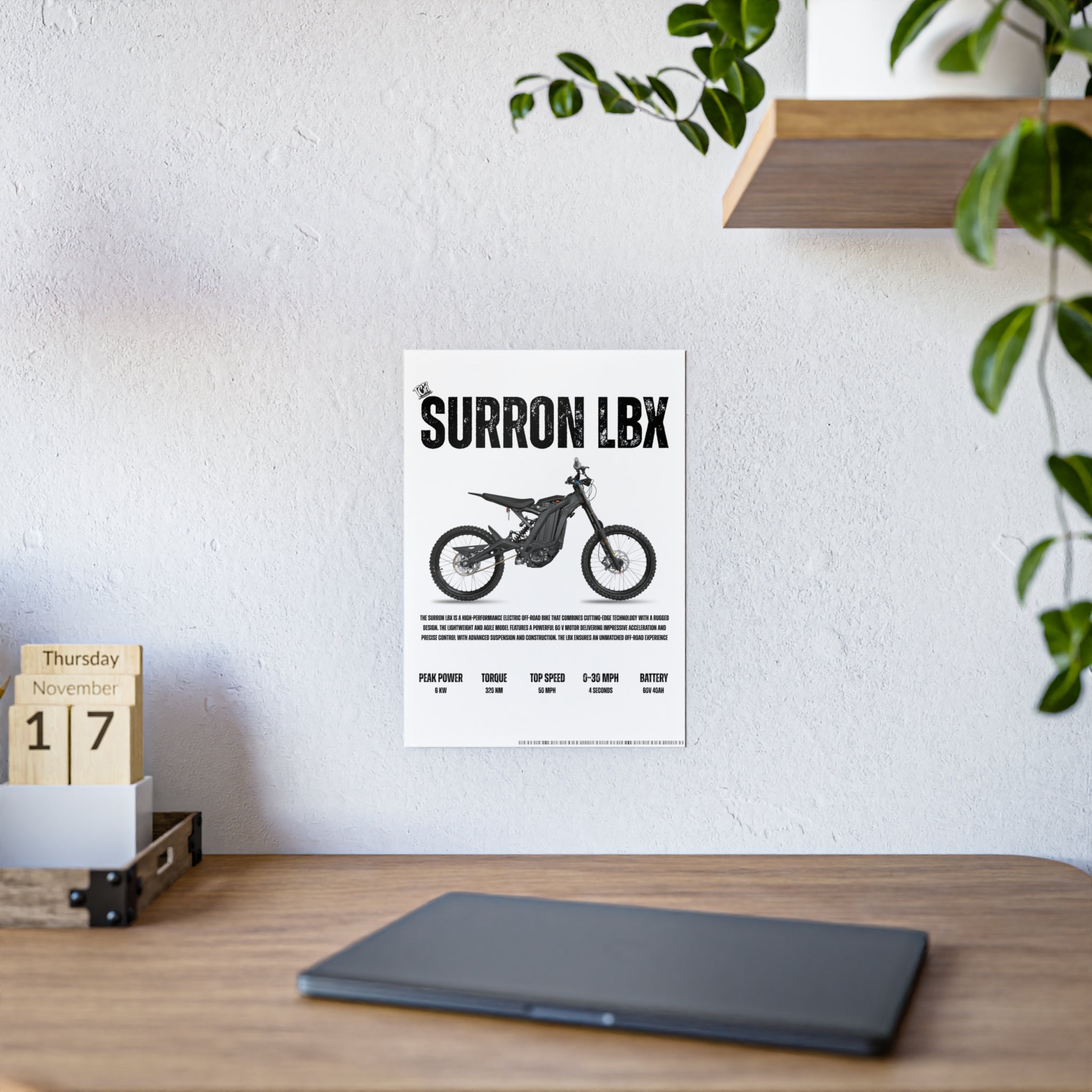 Surron LBX Gloss Poster
