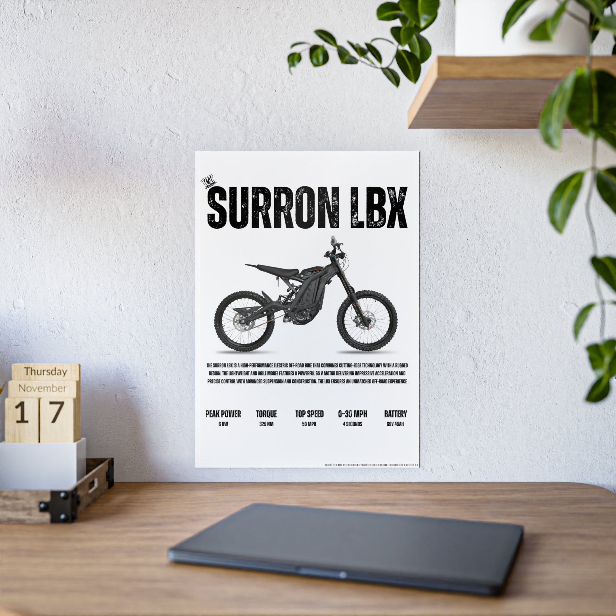 Surron LBX Gloss Poster