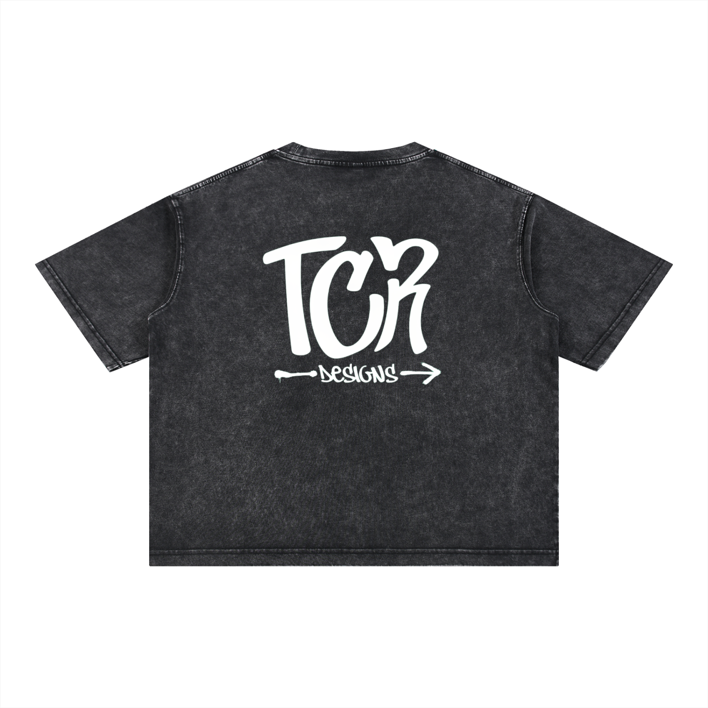 Mineral Wash Boxy Cotton T-Shirt