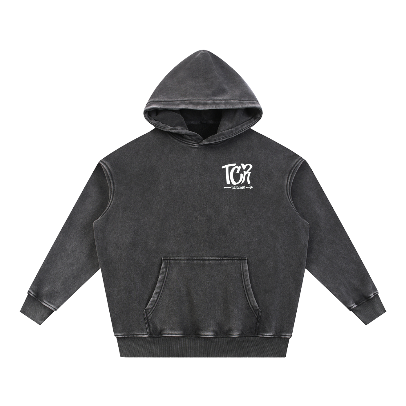 Snow Wash Fleece Oversize Hoodie Ultra Bee