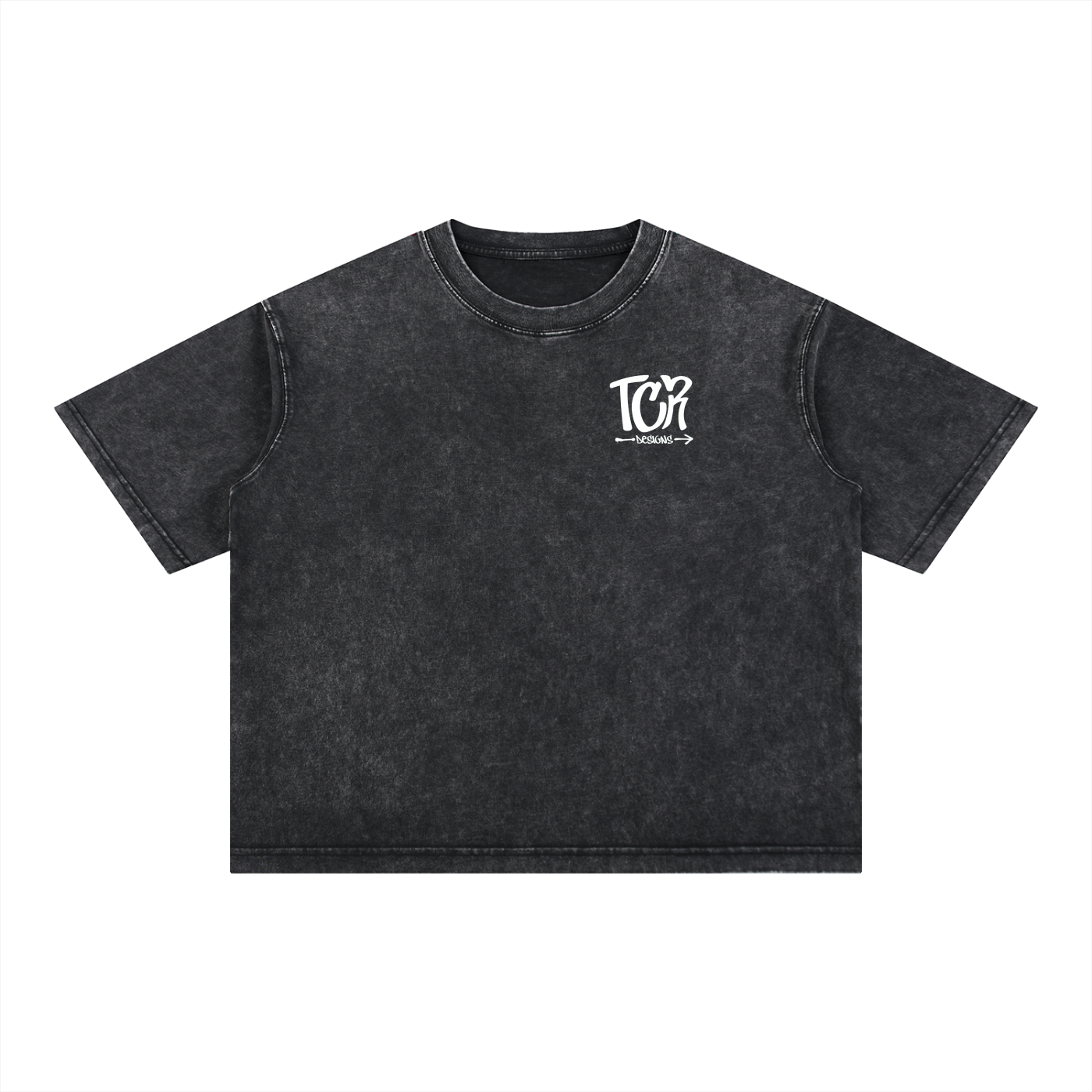 Mineral Wash Boxy Cotton T-Shirt
