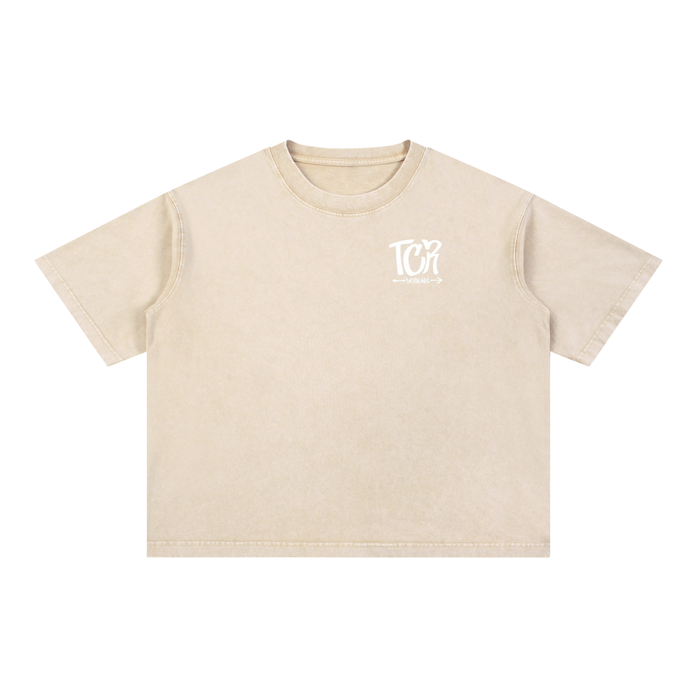 Mineral Wash Boxy Cotton T-Shirt Ultra Bee