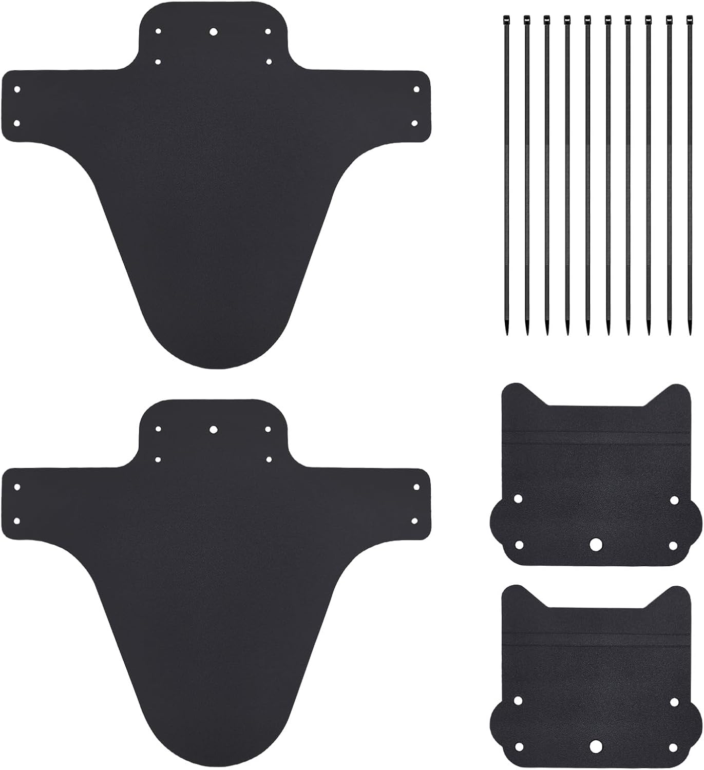 Mud Guard with zip ties