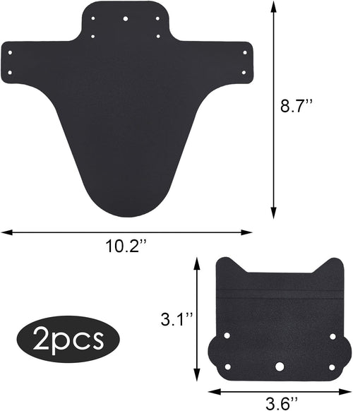 Mud Guard with zip ties