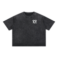 Mineral Wash Boxy Cotton T-Shirt Ultra Bee
