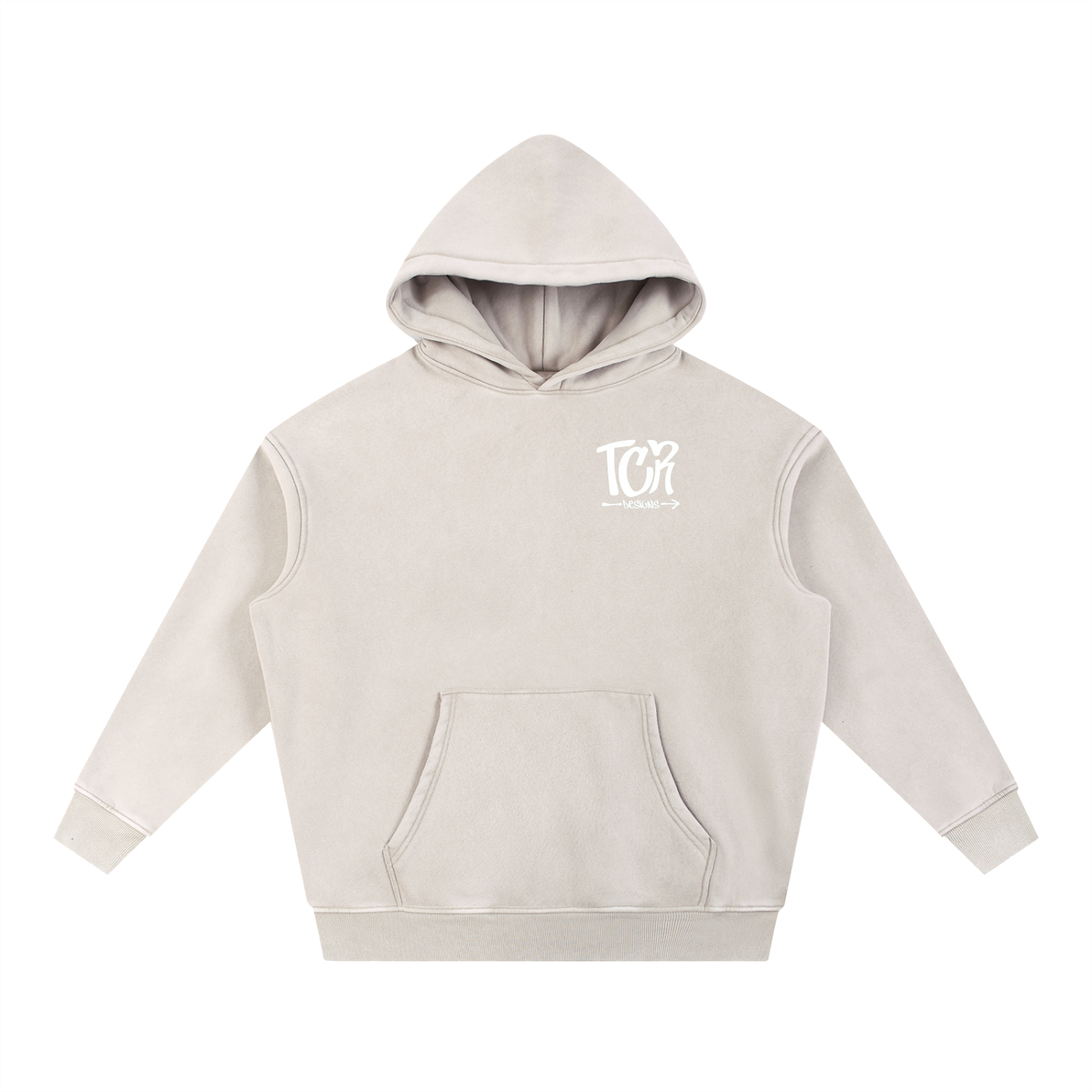 Snow Wash Fleece Oversize Hoodie Ultra Bee
